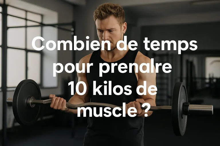 combien de temps pour prendre 10 kilos de muscle