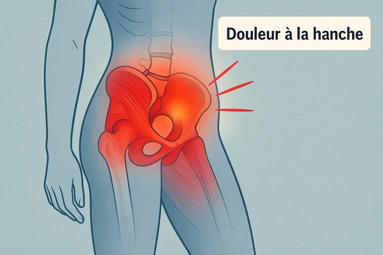 douleur hanche muscle