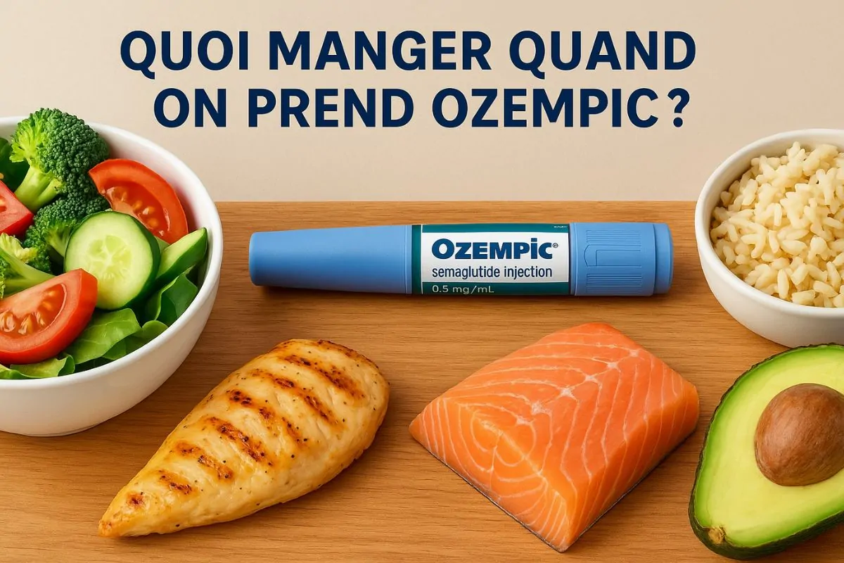 Que faut-il manger quand on prend Ozempic ?