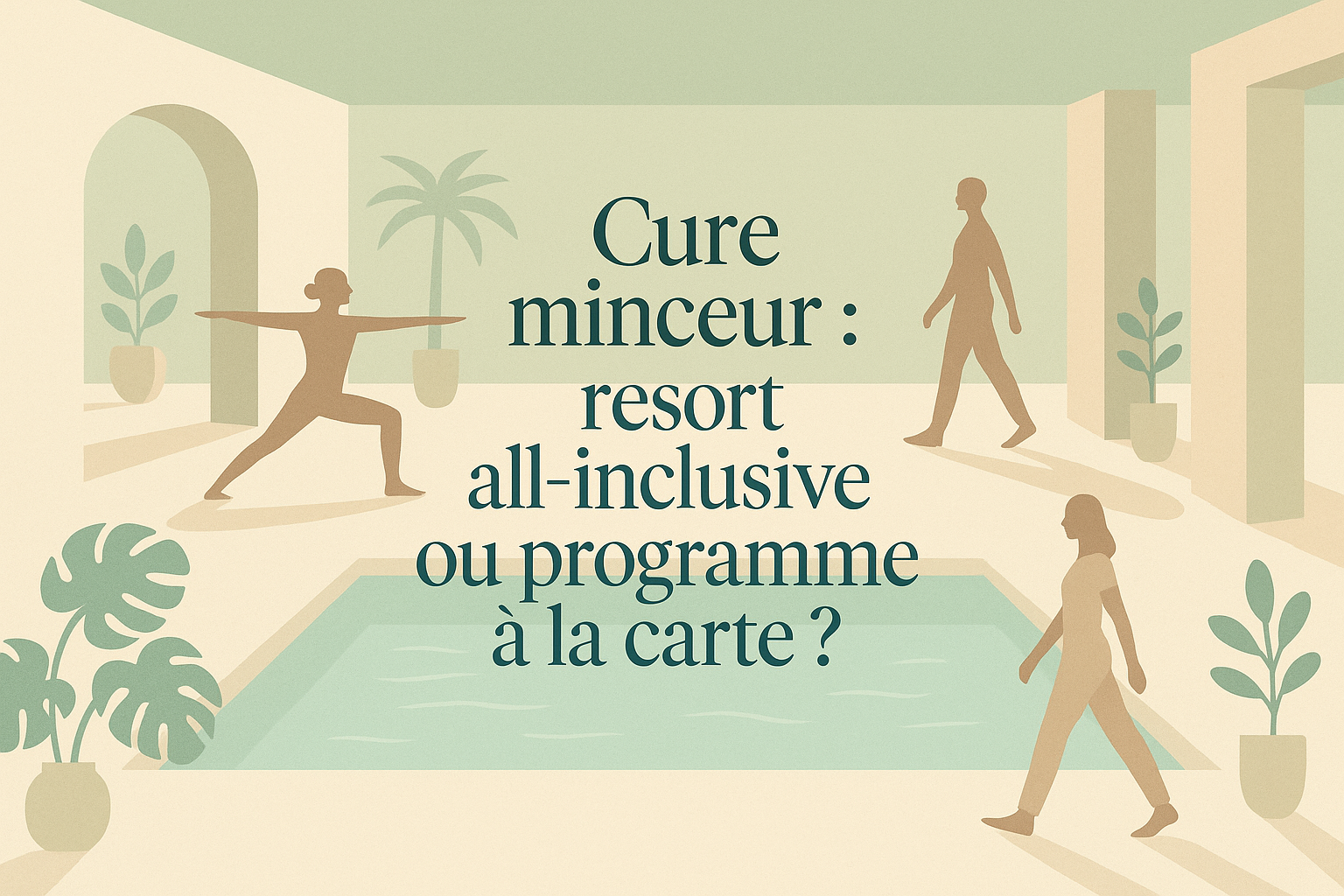 Cure minceur : resort all-inclusive ou programme à la carte, que choisir ?