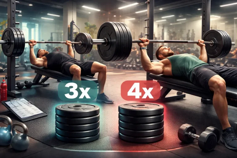 faire 3 ou 4 séries en musculation pour progresser