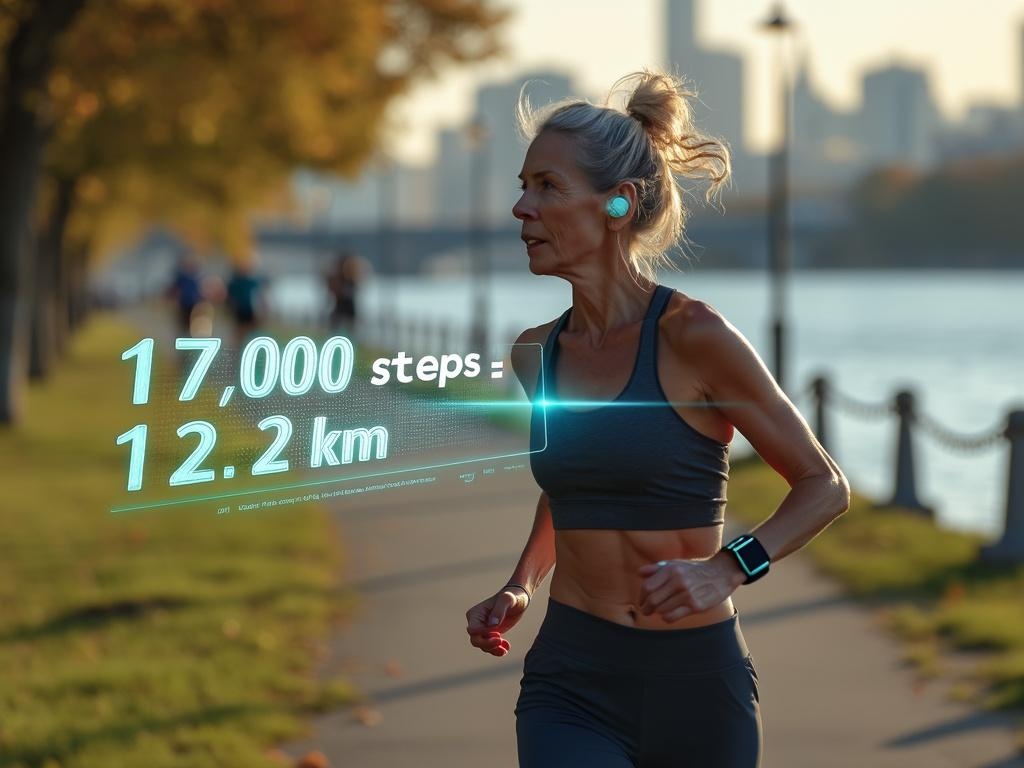 17000 pas correspondent à combien de kilomètres ?