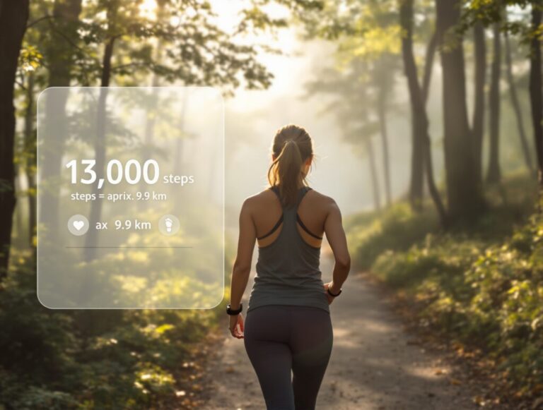 13 000 pas, c'est combien de kilomètres