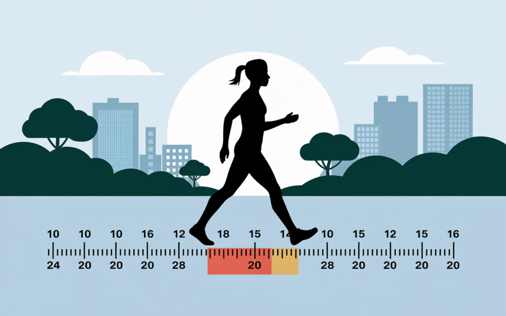 Combien de kilomètres représentent 14 000 pas