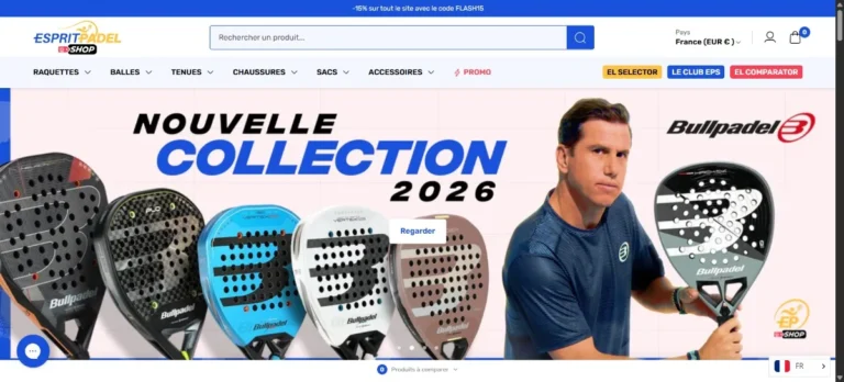 Esprit Padel Shop avis